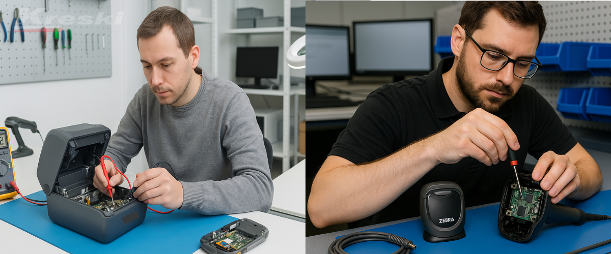 Jak serwisować sprzęt AUTO ID?