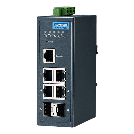 Switch Advantech EKI-7706E-2F