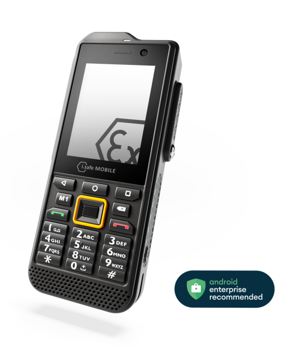 Telefon iskrobezpieczny i.safe IS330.2 do stref EX 2/22