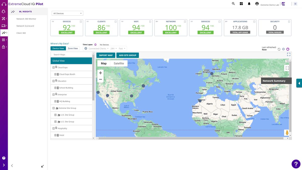 Extreme Cloud IQ Connect