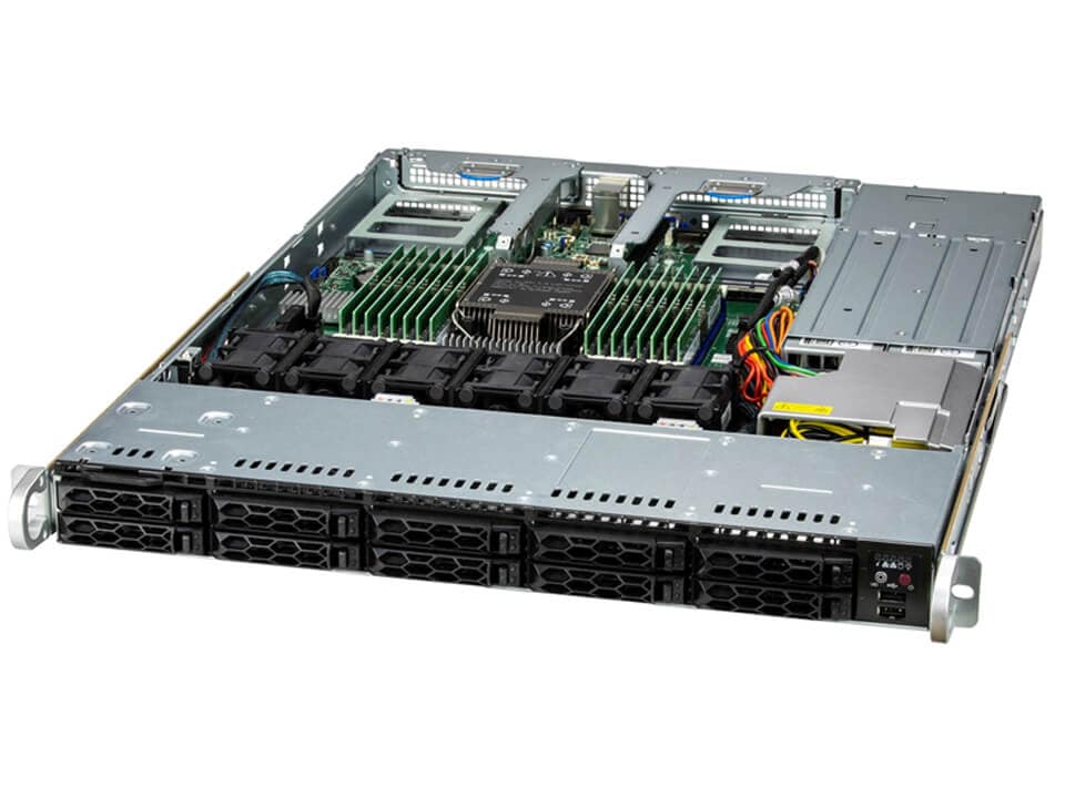 Supermicro SYS-111C-NR – serwer 1U CloudDC Intel Xeon