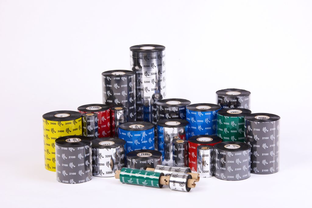 Taśmy termotransferowe Zebra do drukarek przemysłowych