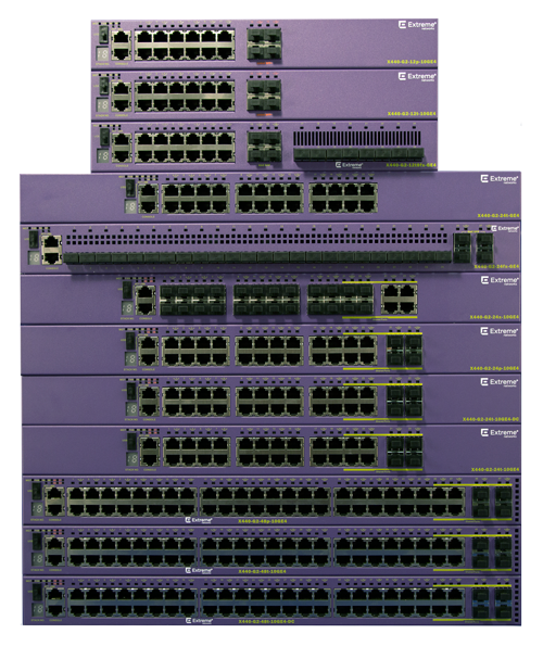 Przełączniki ExtremeSwitching X440-G2