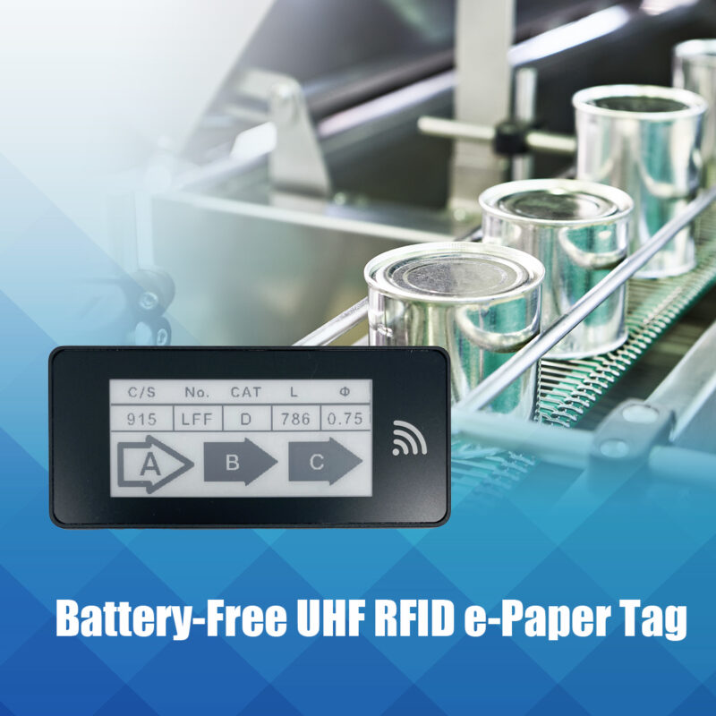 Bezbateryjne tagi UHF RFID e-Paper Unitech