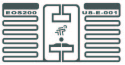 Chip RFID Tageos EOS-200